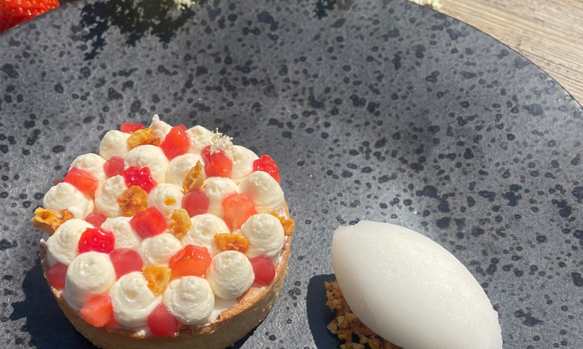 Elderflower Gin Tart