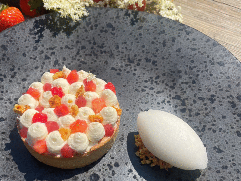 Elderflower Gin Tart