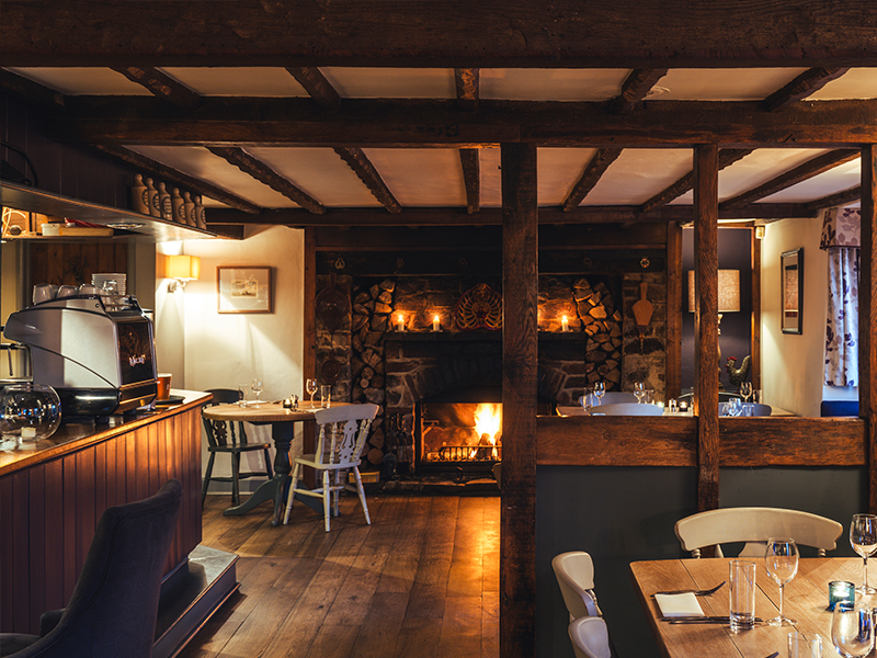 Tytherleigh Bar Fireplace