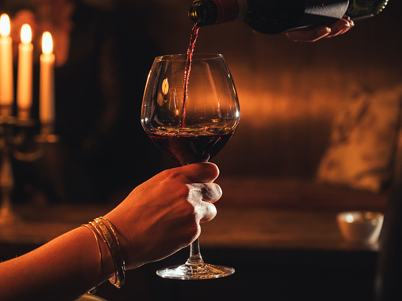 Tytherleigh Socials Pouring Wine