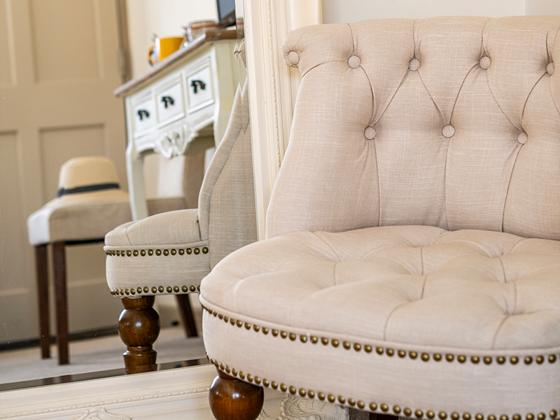 Tytherleigh White Room Chair
