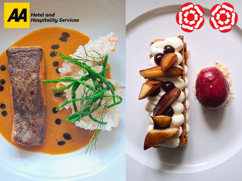Food w rosette